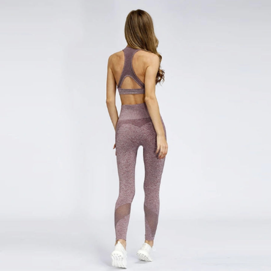 Wholesale Womens Yoga Sport Pant Bras Set Fitness Tracksuits Set