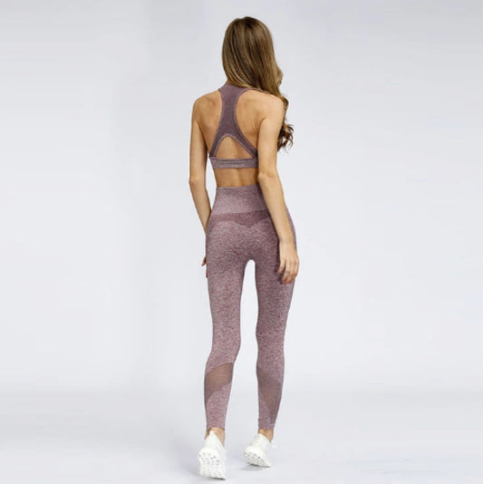 Wholesale Womens Yoga Sport Pant Bras Set Fitness Tracksuits Set