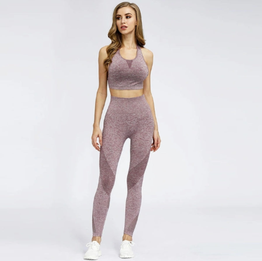 Wholesale Womens Yoga Sport Pant Bras Set Fitness Tracksuits Set
