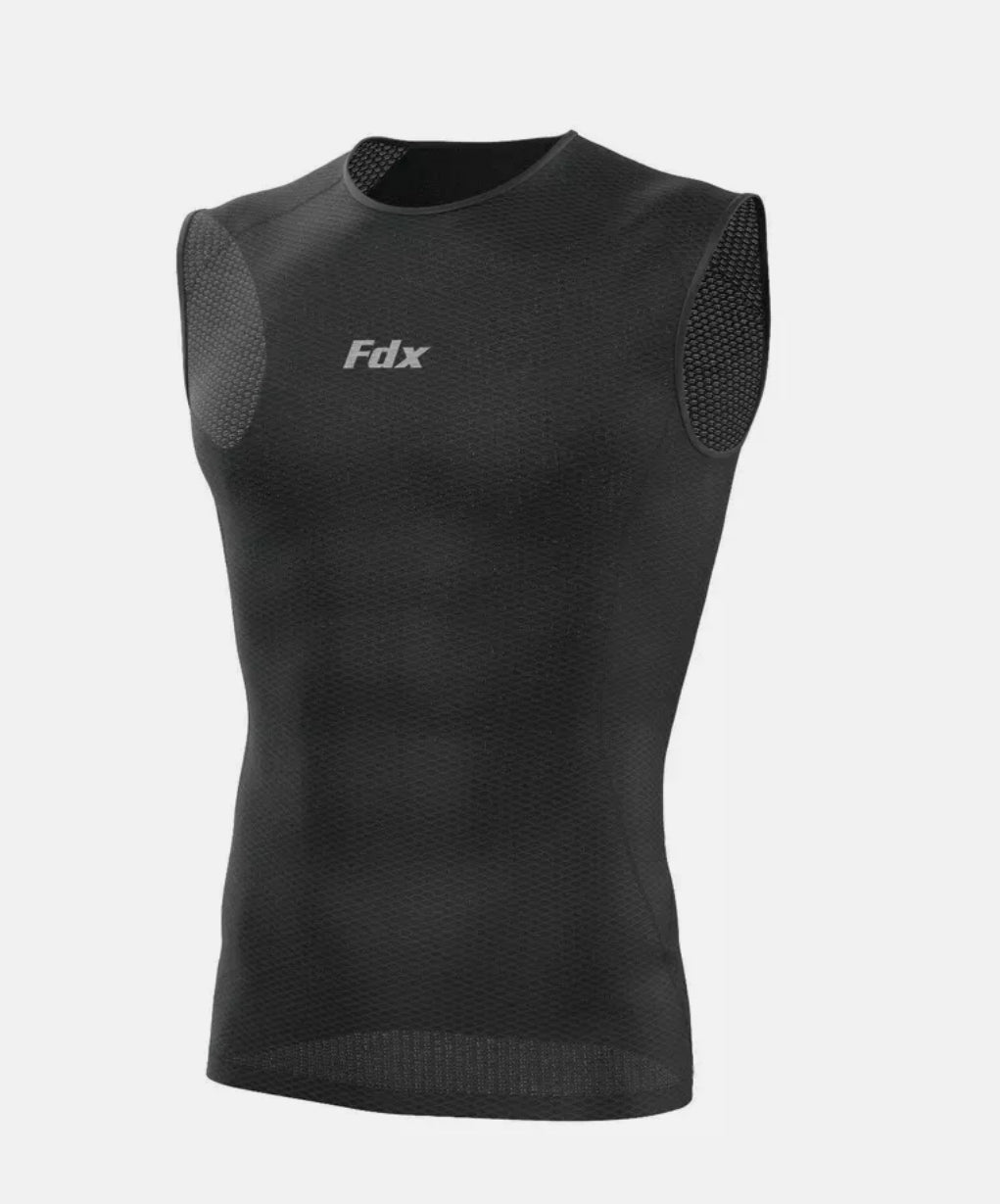 FDX Mens Sleeveless Cool Mesh Base Layer Lightweight Running fitness Cycling Top