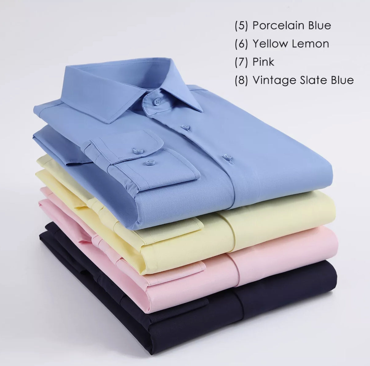 Men's Oxford striped shirt, button-down shirt, suitable for office or casual occasions