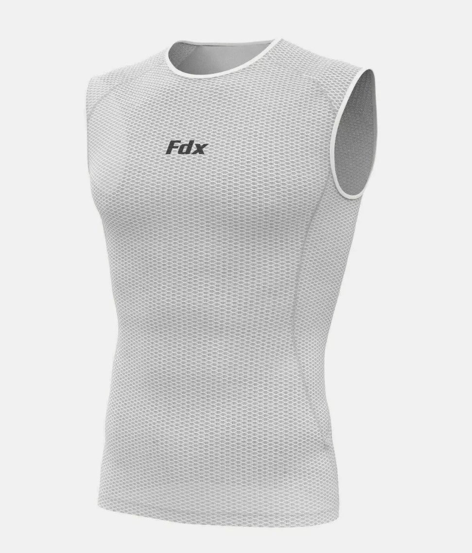 FDX Mens Sleeveless Cool Mesh Base Layer Lightweight Running fitness Cycling Top