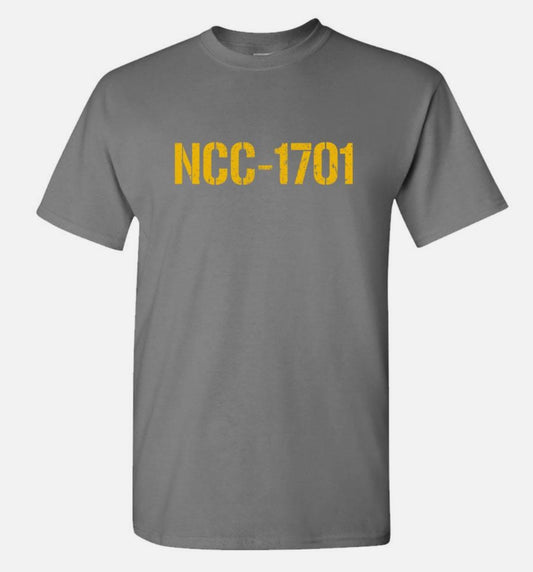 NCC-1701 - space battle tv show movie uss - Mens Cotton T-Shirt