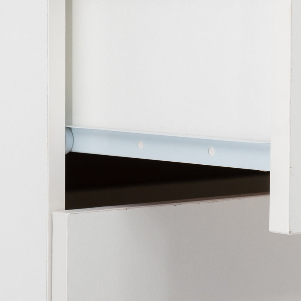 Modern Simple 3-Drawer Table Nightstand Dresser Black