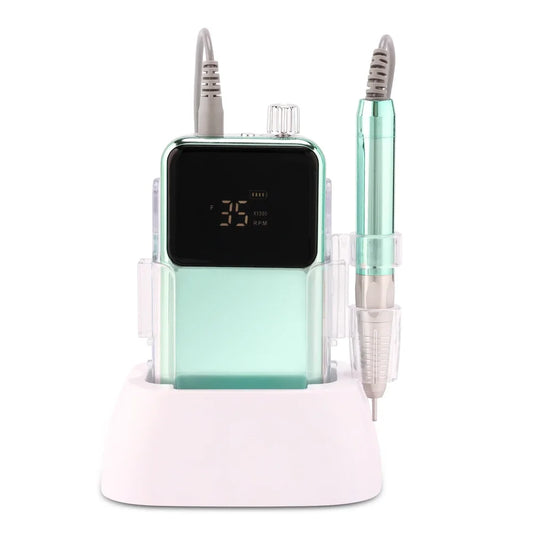 New 85W Electric Nail File 35000 RPM Cordless Professional Brushless Nail Drill Machine