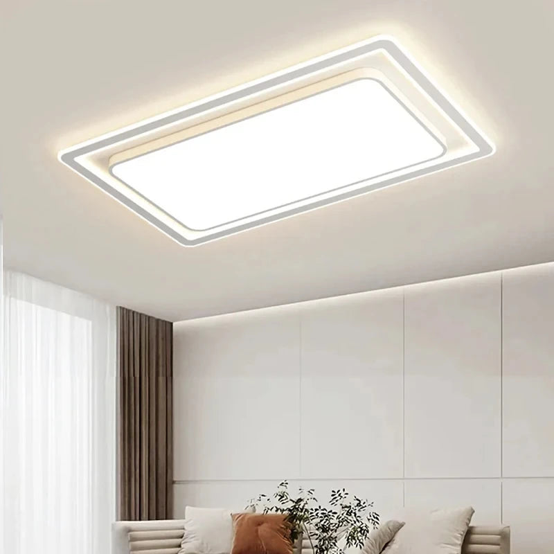 Modern LED Ceiling Lamp Living Dining Room Ceiling Lights with Remote Control Dimmable Bedroom Study Home Decor Lighting Fixture