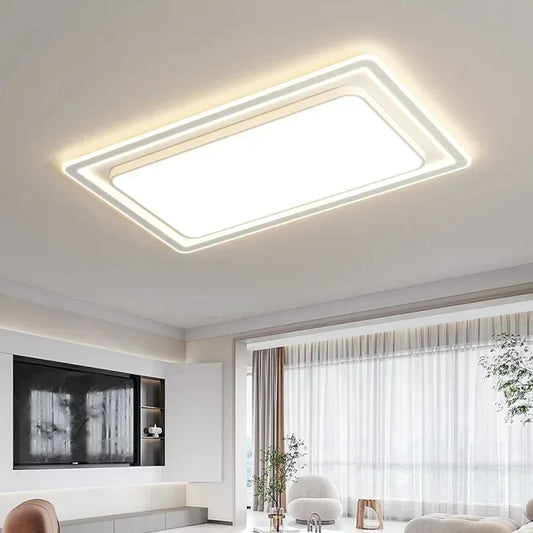 Modern LED Ceiling Lamp Living Dining Room Ceiling Lights with Remote Control Dimmable Bedroom Study Home Decor Lighting Fixture
