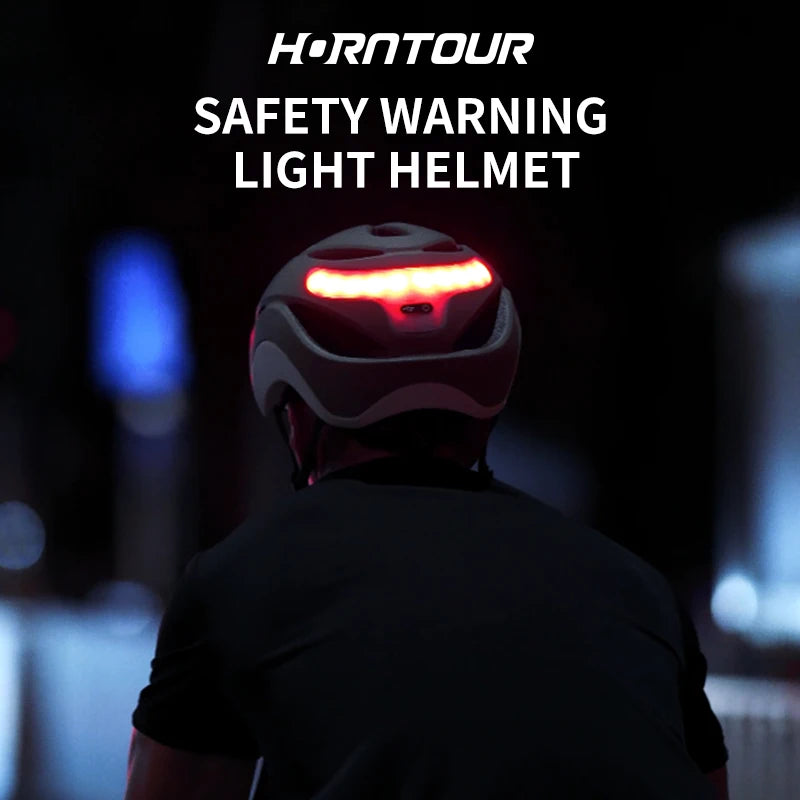 Horntour Road Bicycle Helmet Led Lights With Magnetic Googles & Sun Visor  Ride Racing Ultralight Adult Road Bike Helmet 400g