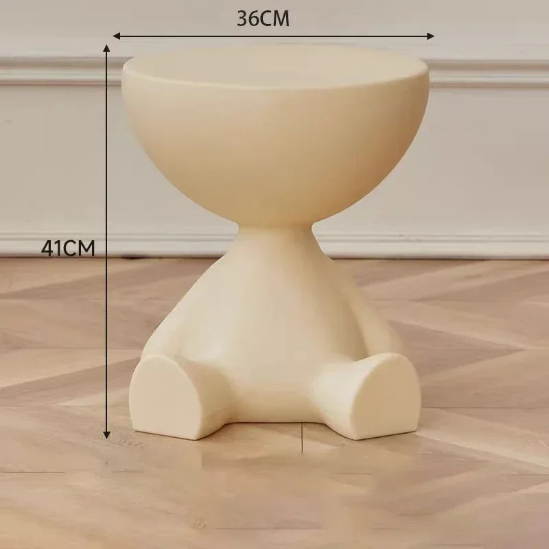 Minimalist Movable Sofa Side coffee Table Small Living Room Small Spaces Bedroom Creative tea Table Innovative tatami end table