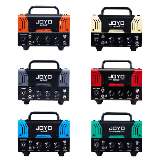 JOYO BanTamp Series Guitar Amplifier 20W Preamp Mini Electric Guitar Amp with Bluetooth Dual Channel Hybrid Tube