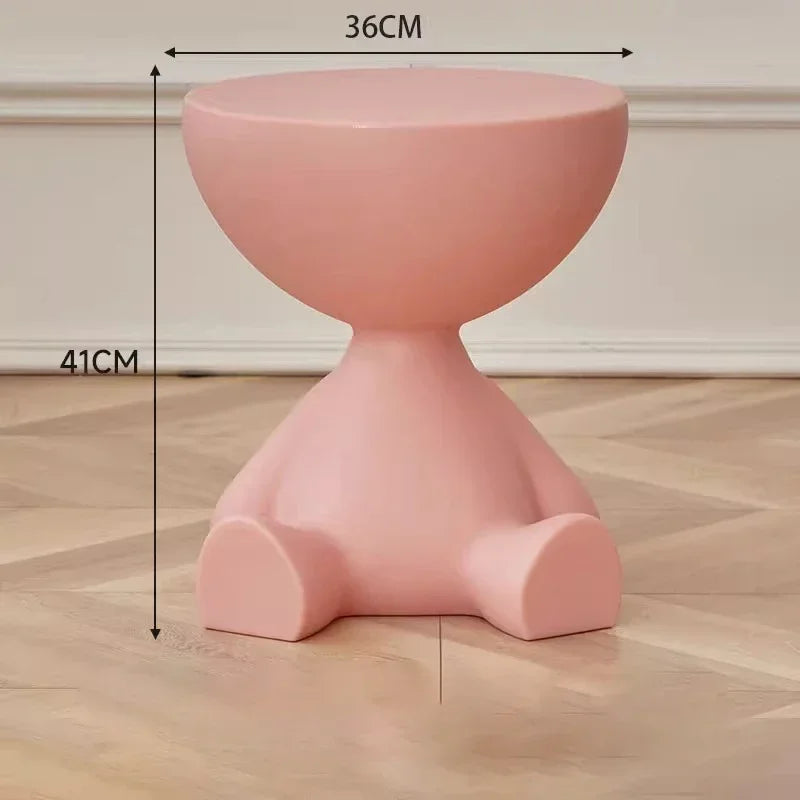 Minimalist Movable Sofa Side coffee Table Small Living Room Small Spaces Bedroom Creative tea Table Innovative tatami end table