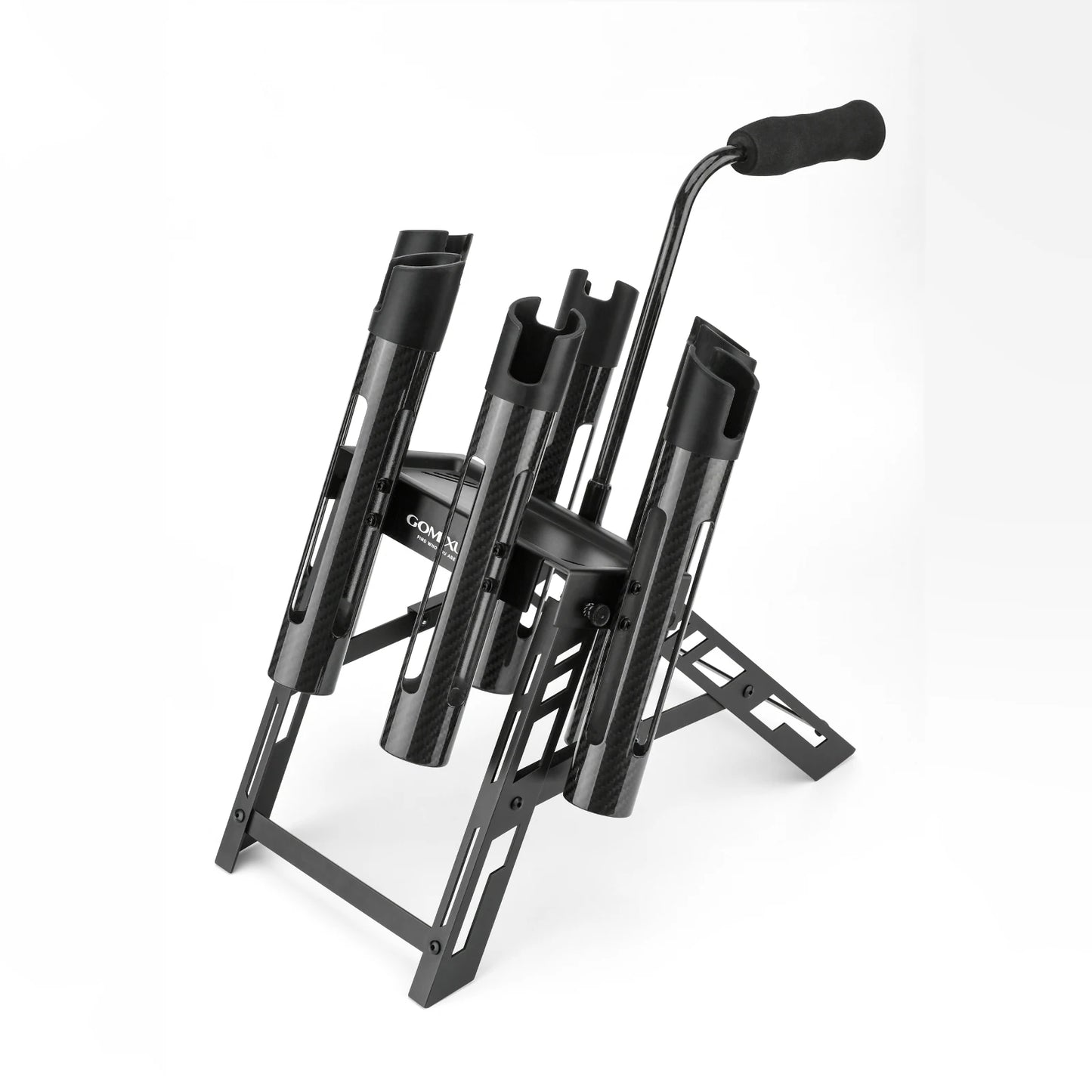 Gomexus Rod  Holder stand P6 for area Trout made of carbon lightweight Holds 6 rods foldable