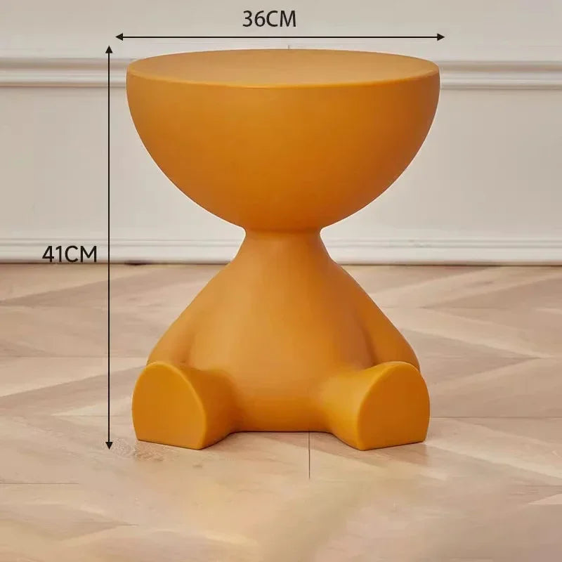 Minimalist Movable Sofa Side coffee Table Small Living Room Small Spaces Bedroom Creative tea Table Innovative tatami end table