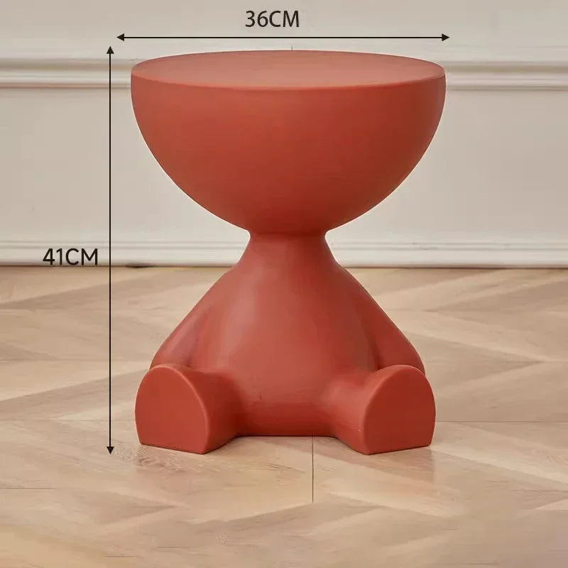 Minimalist Movable Sofa Side coffee Table Small Living Room Small Spaces Bedroom Creative tea Table Innovative tatami end table