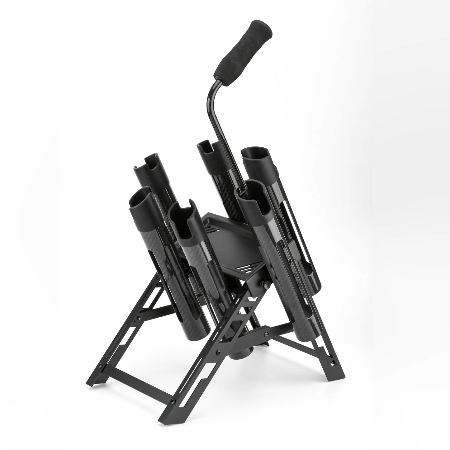 Gomexus Rod  Holder stand P6 for area Trout made of carbon lightweight Holds 6 rods foldable