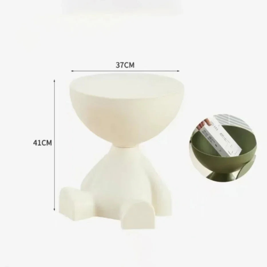 Minimalist Movable Sofa Side coffee Table Small Living Room Small Spaces Bedroom Creative tea Table Innovative tatami end table