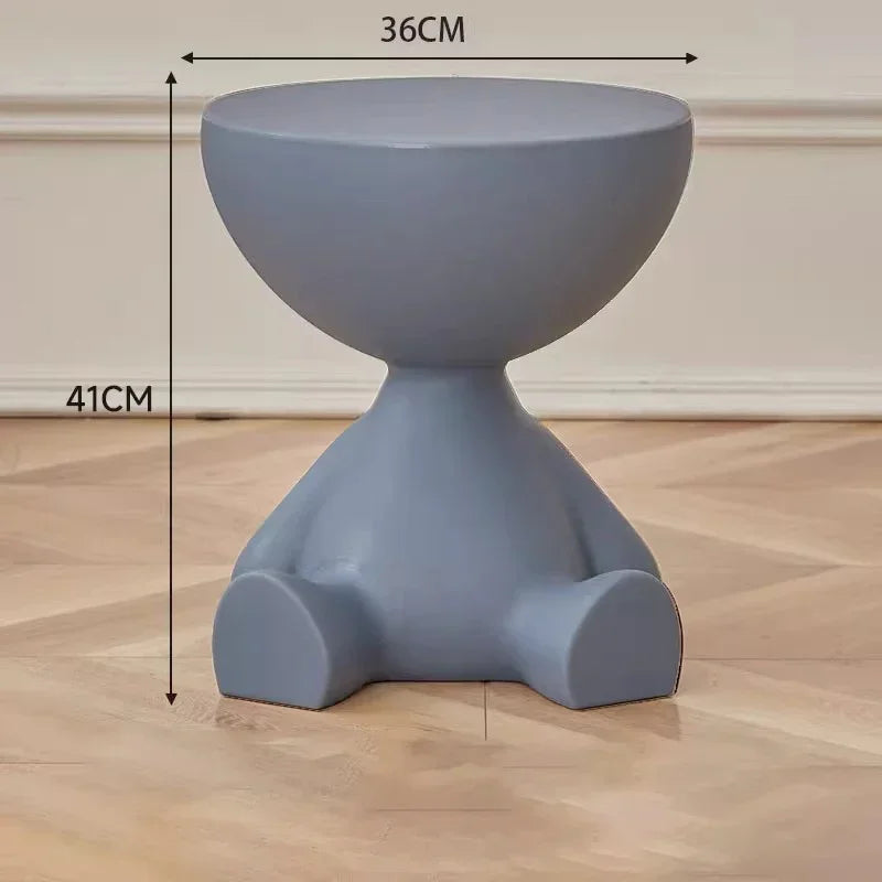 Minimalist Movable Sofa Side coffee Table Small Living Room Small Spaces Bedroom Creative tea Table Innovative tatami end table