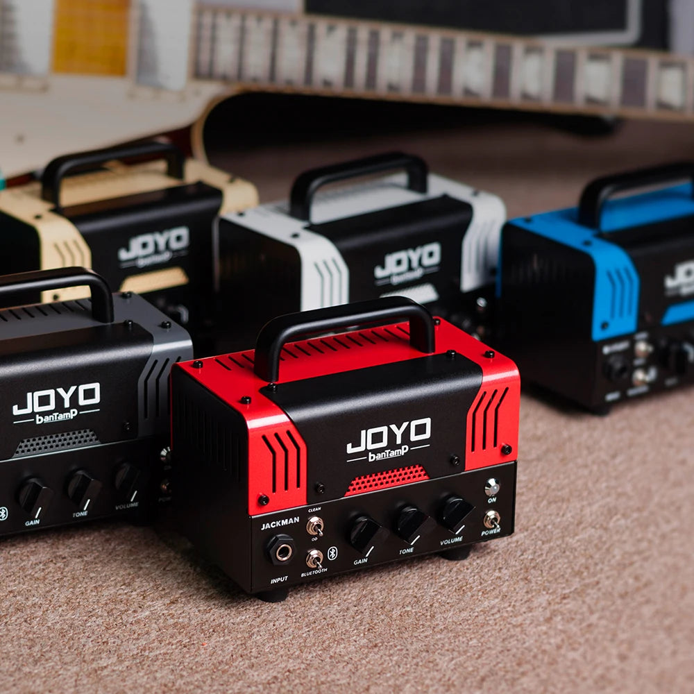 JOYO BanTamp Series Guitar Amplifier 20W Preamp Mini Electric Guitar Amp with Bluetooth Dual Channel Hybrid Tube
