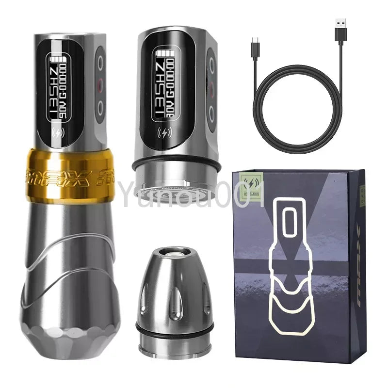 FK Iron Flux Max New Popular Professional Wireless Rotating Tattoo Machine Pen 3.5mm, 4.0mm, 4.6mm Stroke Art Home Page