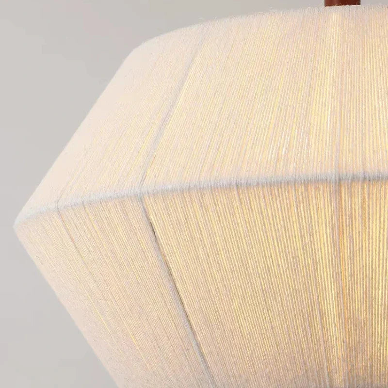 Wabi Sabi Hemp Rope Rattan Led Pendant Light For Living Room Dining Room Bar Hotel Wood Chandelier Hanging Lamp Fixture Lustre