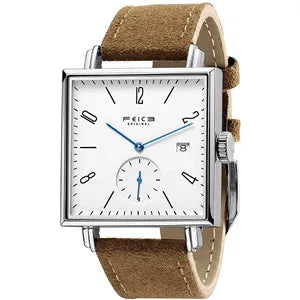 FEICE Watch for Men Luxury Simple Small Square Automatic Mechanical Watch Student Christmas Gifts Waterproof Sports Watch FM301