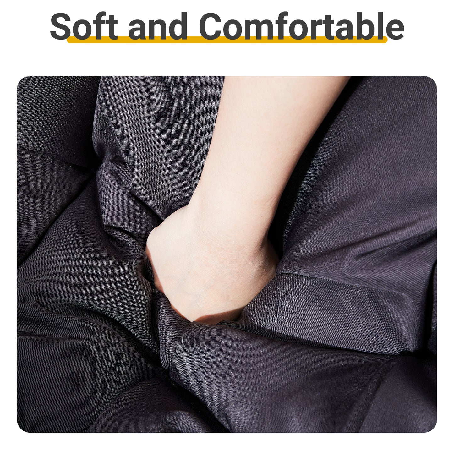 38" Ergonomic Swivel Wicker Papasan Chair with Thick Tufted Cushions, 360 Degree Rotatable Chairs for Living Room Bedroom Reading Room, Gray Cushion