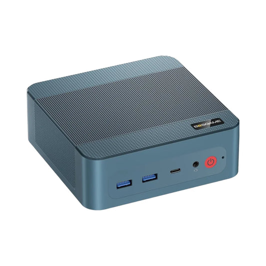 BOSGAME P2 Lite Mini PC 12th Intel I5-12600H (12C/20T 4.5GHz) DDR4 PCIe SSD for HDMI DP Type- c Wi-Fi6E RJ45 Dual LAN DDP to US