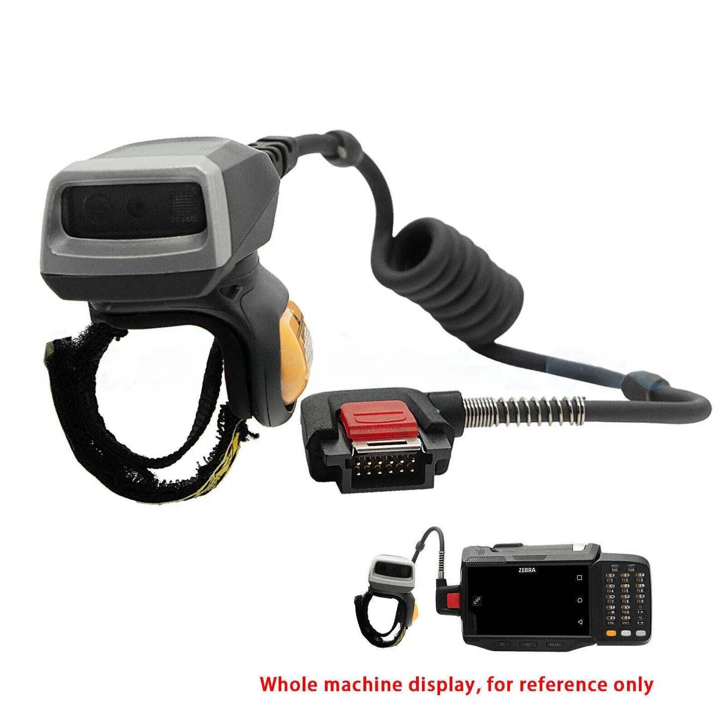 US Stock RS5000-LCFSWR Ring Barcode Scanner for Zebra WT6000 1D/2D SE4710 Imager