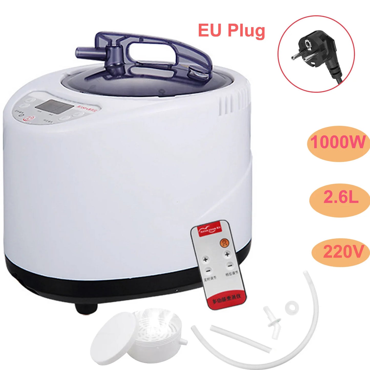Sauna Steamer Pot Machine Portable Steam Generator Folding Fumigation Tent Box for Home SPA Lose Weight