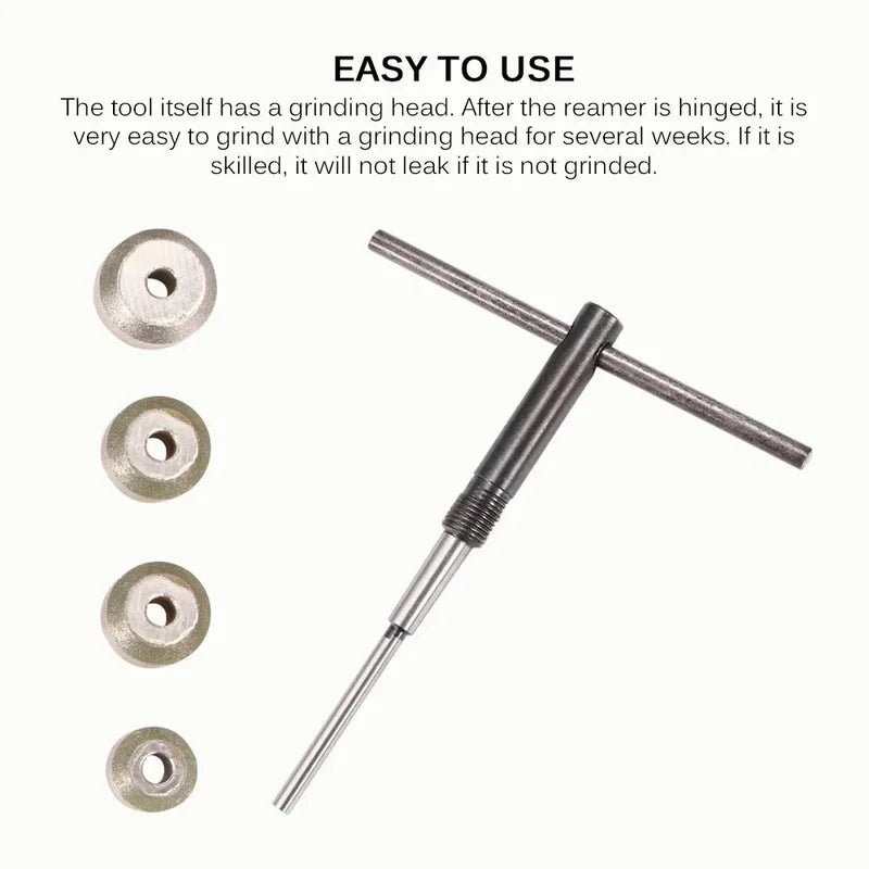 Super Material Valve Seat Reamer Motorcycle Repair Tool Kit Valve Suitable for Honda Suzuki