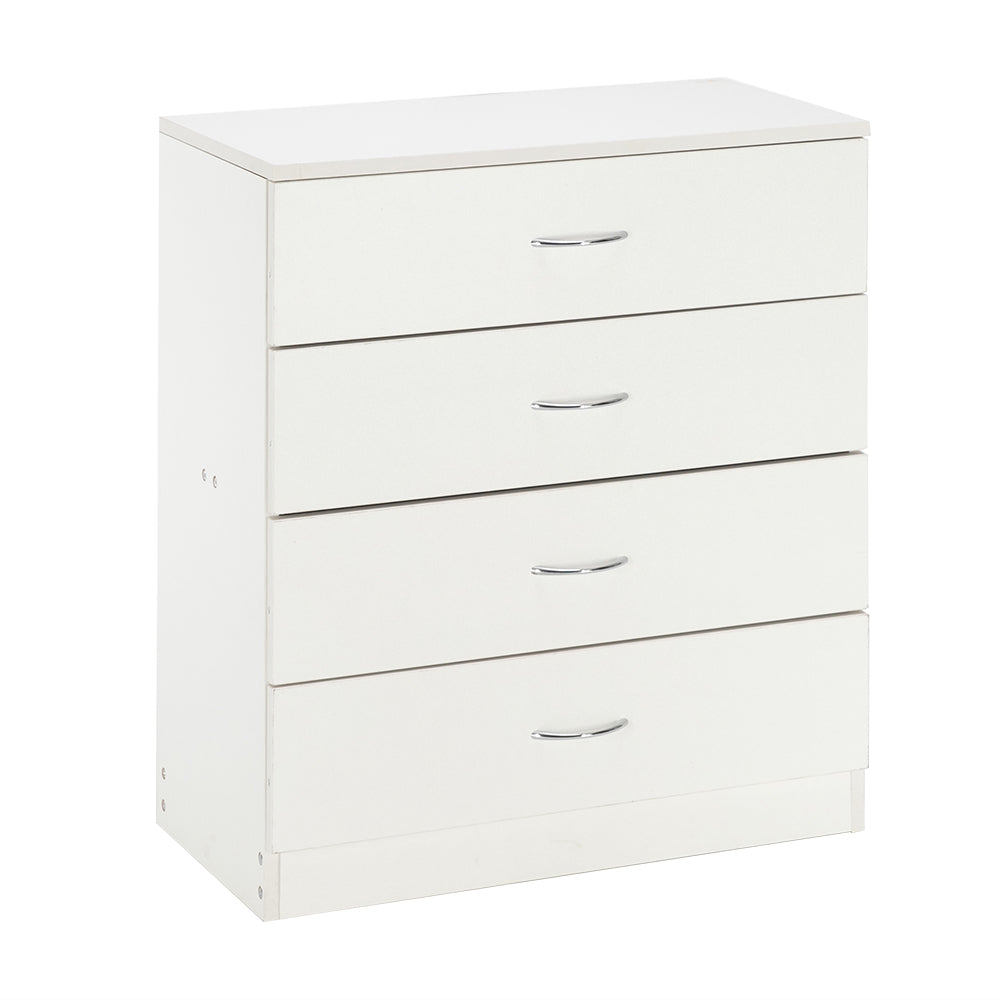Modern Simple 3-Drawer Table Nightstand Dresser Black